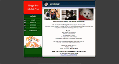 Desktop Screenshot of happypetvetcare.com
